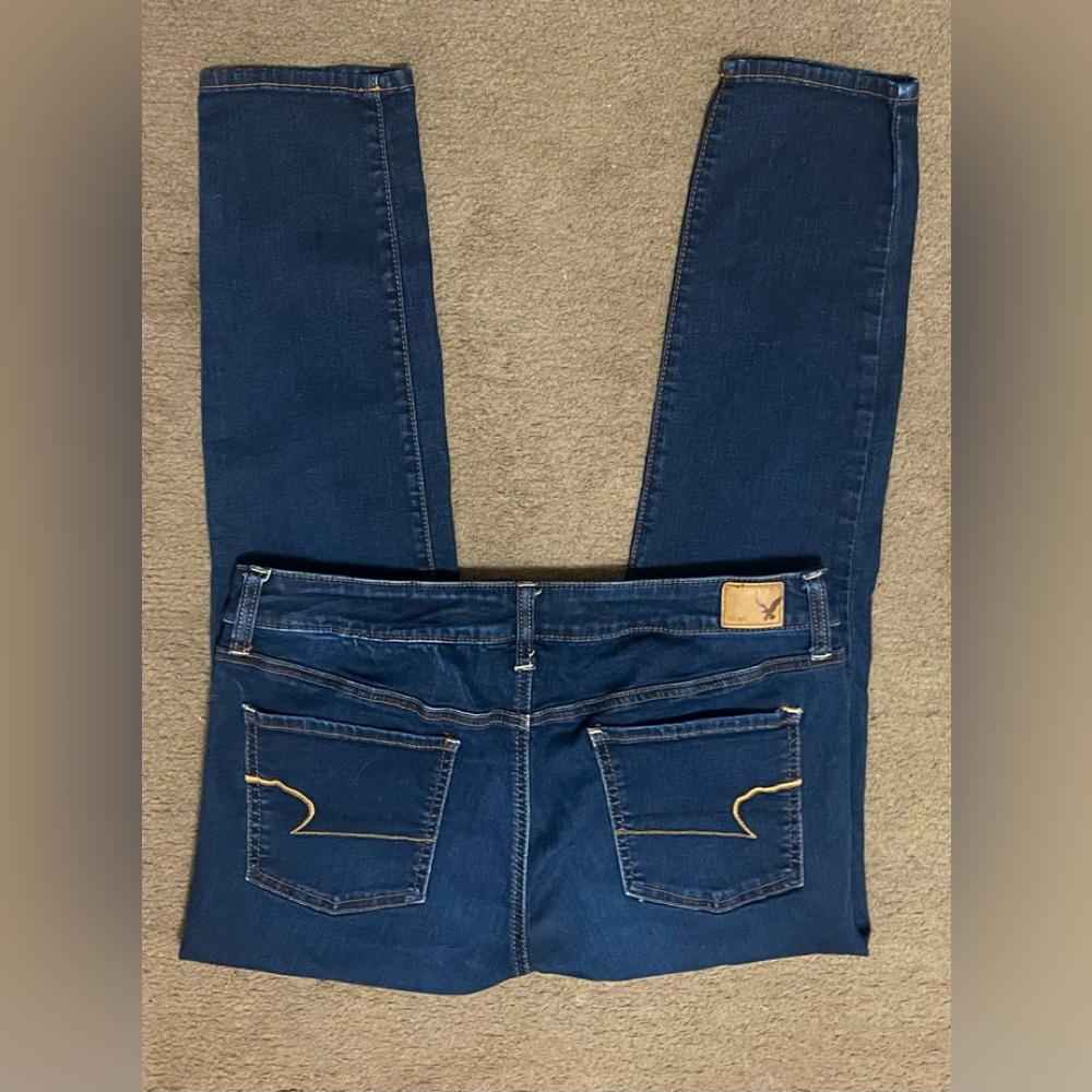 Dark Blue Jeans American Eagle 12SHORT great condition